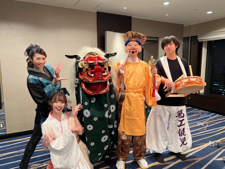 【京王プラザホテル】立食パーティーにマジシャンミーナ出演