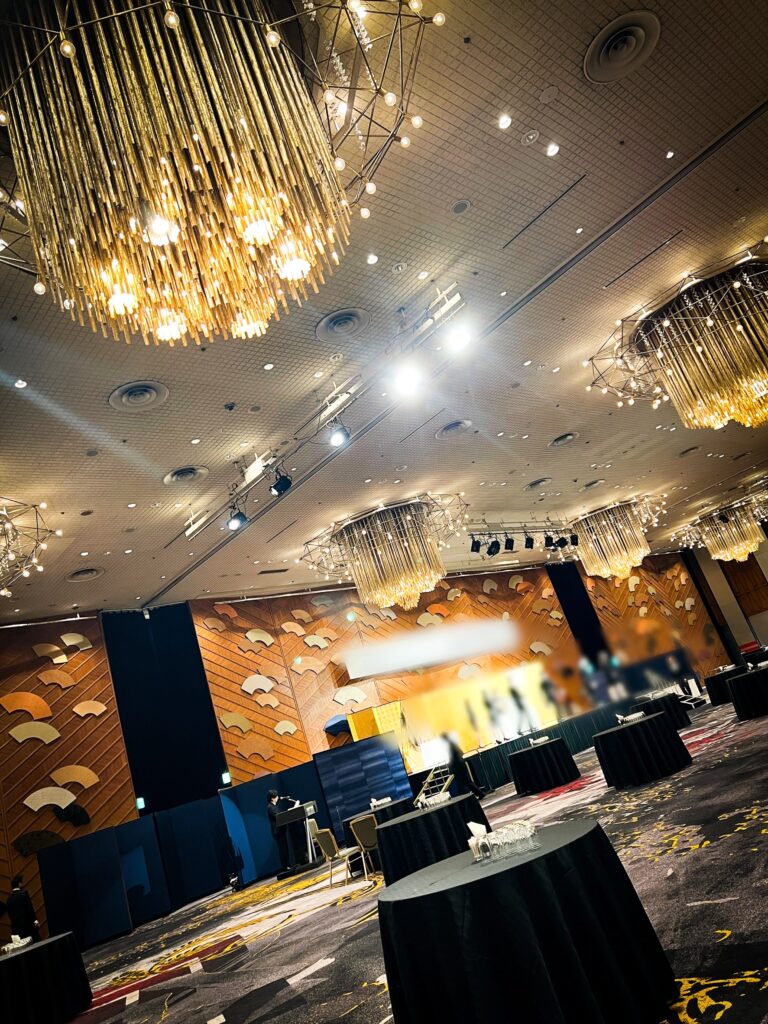 🎩【赤坂】500名規模の大熱狂！ホテルニューオータニで魅せた！出張マジック🎩