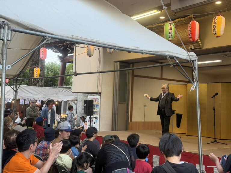 延命寺 薬師縁日バラエティーショーにマジシャンカズ・カタヤマ出演！