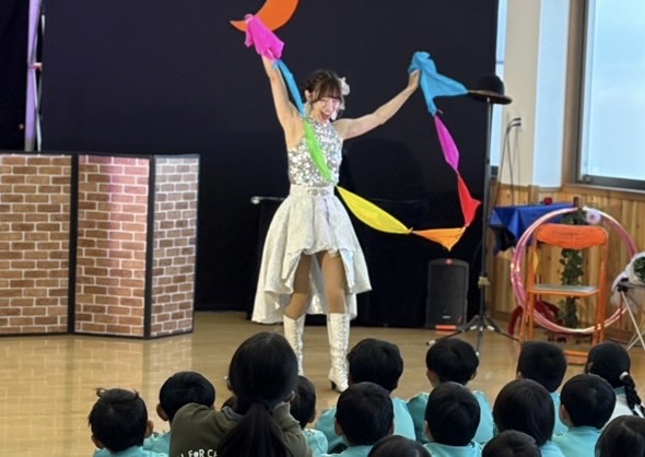 マジシャンMiiNA出演🌸「ずっとともだち」が響いた卒園式。栃木県の幼稚園でマジック＆サーカスショー🌸🎈