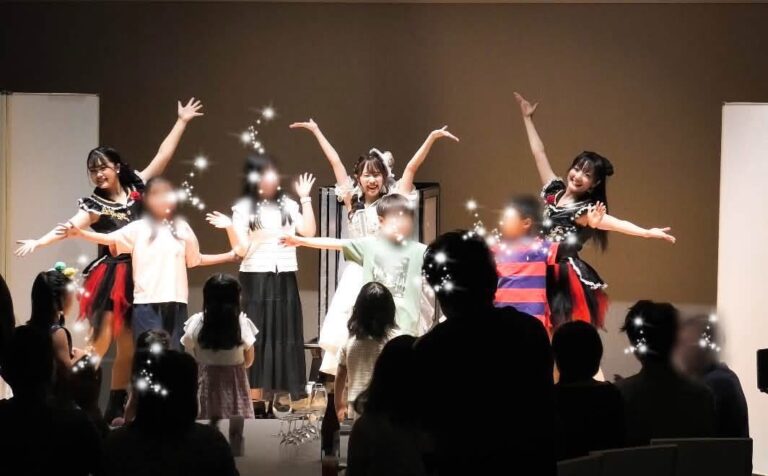 ホテルロイヤルクラシック大阪で開催されたファミリーイベントに出演
